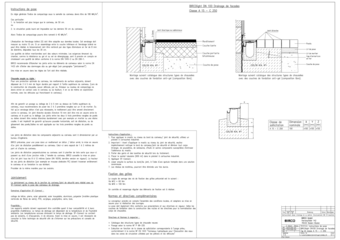 Pose_BIRCOlight Drainage de façade DN100-AS