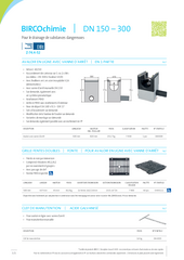 BIRCOchimie Avaloir DN 150-300