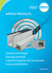 Aperçu produits BIRCO
