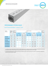 BIRCOcaniveaux à fente type RIKI Profil Performance