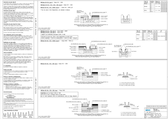 Instructions de pose BIRCOsir DN 100 / DN 150 / DN 200 AS