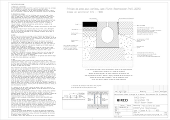 Instructions de pose BIRCO Pfuhler Reachstacker Typ I, Class. A15 - F900