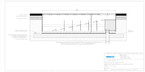 BIRCOprime® evo - admission par grilles
