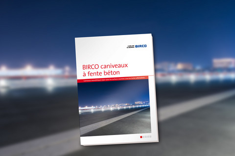 BIRCO caniveaux à fente béton