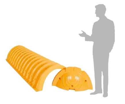 Tunnelelement BIRCO Rigolentunnel