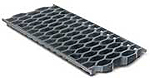 BIRCOsir Petites dimensions Dimension Nominale 200 AS Grilles Grille nid d&#039;abeille I fonte