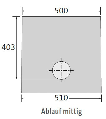 BIRCOcornières à fente Dimension Nominale 100 Avaloirs Avaloir DN 100 pour inserts de nettoyage 4 mm | en 1 partie