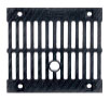 BIRCOprotect Dimension Nominale 100 Grilles Grille fonte | fentes doubles | pour avaloir avec vanne d’arrêt DN 100 - 200