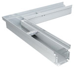 BIRCOtopline® Largeur 100 Eléments de caniveaux Eléments d&#039;angle I sans arêtes visibles I non perforés