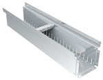 BIRCOtopline® Largeur 130 Caniveaux Eléments de caniveaux I sans arête visible I perforés sur un côté