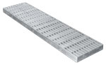 BIRCOtopline® Largeur 130 Recouvrements Grille caillebotis I clipsable I acier galvanisé