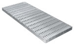 BIRCOtopline® Largeur 210 Recouvrements Grille caillebotis I clipsable I acier galvanisé