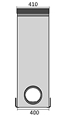BIRCOchimie Drainage ponctuel sans dimension nominale Avaloirs Drainage ponctuel 40/40 I en 1 partie