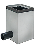 BIRCOchimie Drainage ponctuel sans dimension nominale Avaloirs Drainage ponctuel 40/40 I en 1 partie
