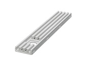 BIRCOparksafe® Caniveau plat DN 160 - Hauteur 50 mm Caniveaux Caniveaux avec écoulement DN 100 I sans pente intérieure