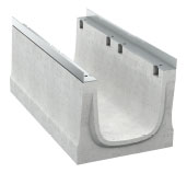 BIRCOsir Grandes Dimensions Dimension Nominale 320 Caniveaux Elément de caniveaux sans pente intérieure