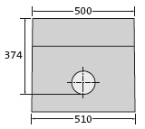 BIRCOcornières à fente Dimension Nominale 100 Avaloirs Avaloir DN 100 pour inserts de nettoyage 1,5 mm | en 1 partie