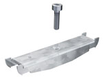 BIRCOtopline® Largeur 130 Recouvrements Grille à barreaux longitudinaux I avec boulonnage I acier galvanisé