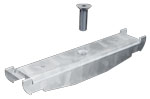 BIRCOtopline® Largeur 130 Recouvrements Grille perforée I Trous ronds I boulonnée I acier galvanisé