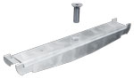 BIRCOtopline® Largeur 160 Recouvrements Grille perforée I Trous ronds I boulonnée I acier galvanisé